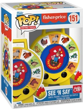 Фігурка Funko POP! Retro Toys: Fisher-Price — SEE 'N SAY (Розумне коліщатко) #151