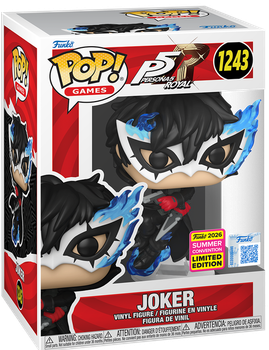 Фигурка Funko Pop! Games: Persona 5 — #1243 Джокер в прыжке (Joker Leaping)