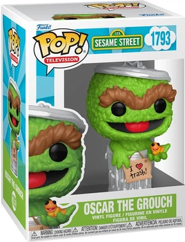 Фігурка Funko POP! TV: Sesame Street — Oscar the Grouch (Оскар Буркотун) #1793