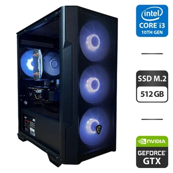 Игровой ПК MSI MAG Forge M100R Tower / Intel Core i3-10100F (4 (8) ядра по 3.6 - 4.3 GHz) / 16 GB DDR4 / 512 GB SSD M.2 / nVidia GeForce GTX 1660 Super, 6 GB GDDR6, 192-bit / 600W б/у