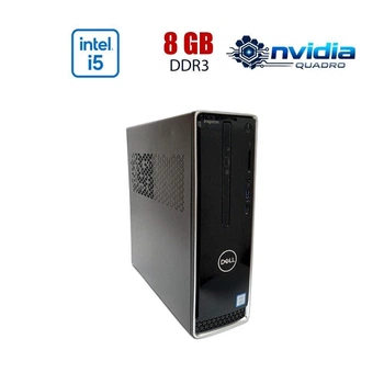 ПК Dell Inspiron 3250 Tower / Intel Core i5-6400 (4 (4) ядер по 2.7 - 3.3 GHz) / 8 GB DDR3 / 256 GB SSD / nVidia Quadro K620, 2 GB DDR3, 128-bit / Win10 Lic б/у