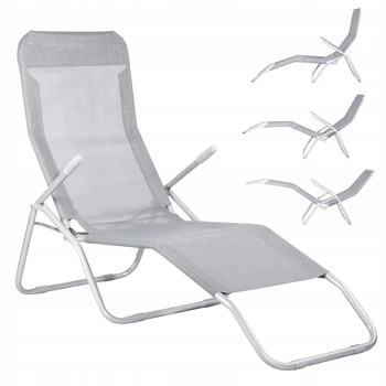 Шезлонг Springos Zero Gravity складной GC0015 Grey