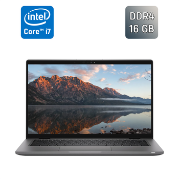 Ультрабук Б-класс Dell Latitude 7430 / 14" (1920x1080) IPS / Intel Core i7-1265U (10 (12) ядер по 3.6 - 4.8 GHz) / 16 GB DDR4 / 256 GB SSD / Intel Iris Xe Graphics / Fingerprint / WebCam / Windows 11 б/у