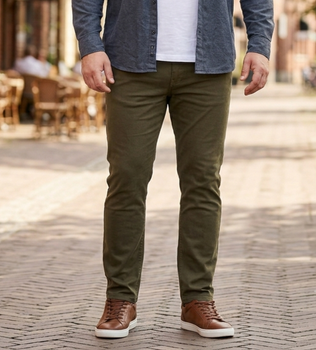 Мужские джинсы Autograph (M&S) Slim Fit р. W40/L31 хаки 4-Way Stretch Мужские джинсы Autograph (M&S) Slim Fit р. W40/L31 хаки 4-W