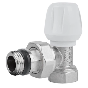 Кран радиаторный 1/2" угловой верхний (антипротечка) Icma 803+940