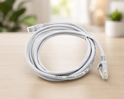 Сетевой кабель патч-корд высокоскоростной RJ45 LAN кабель Ethernet 1.5 м для подключения роутера ПК ноутбука смарт розеток ТВ игровых консолей и сетевого оборудования