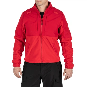 Куртка тактическая флисовая 5.11 Tactical Fleece 2.0 3XL Range Red