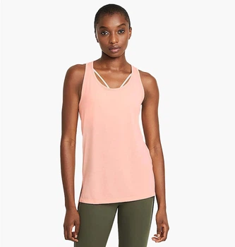 Майка женская Nike Yoga Layer Tank Peach L CQ8826-800