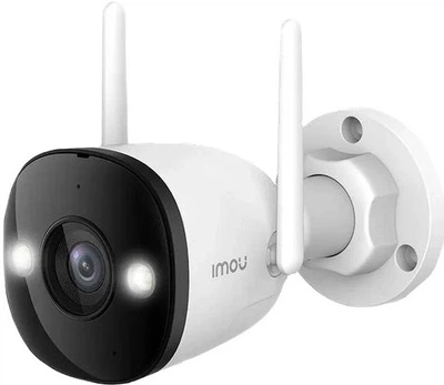 Камера відеоспостереження вулична водостійка IMOU Bullet 2С 5MP IP67 для дому з трансляцією на телефон wi-fi ip та записом на карту памʼяті, датчиком руху та нічним баченням