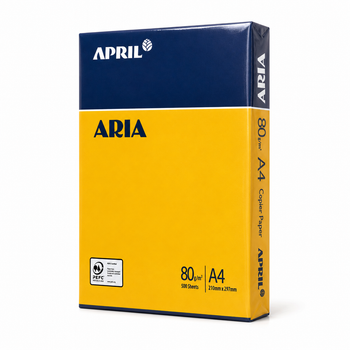 Папір офісний APRIL ARIA A4 80 г/м2, 500 аркушів, білий