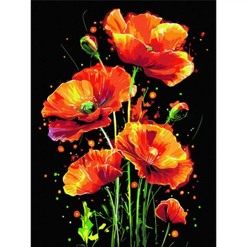 Картина по номерам "Живая страсть" RBSB0009, 30x40 см