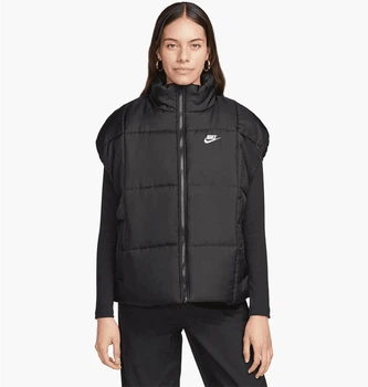 Жилетка женская Nike Sportswear Classic Puffer Therma-Fit Loose Gilet S Черный FB7679-010