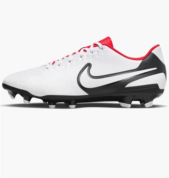 Бутсы унисекс Nike Tiempo Legend 10 Club 45.5 Черно-белый DV4344-100