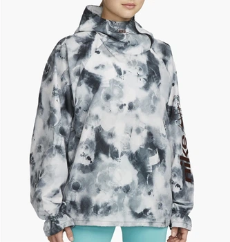 Ветровка женская Nike Air Dri Fit Running Jacket Grey/Blue M DM7549-010
