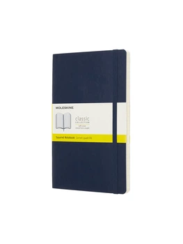 Записная книжка Moleskine Classic средняя, Клетка Сапфировый Мягкий (QP617B20) 8058341715598
