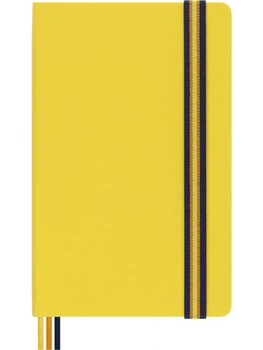 Записная книжка Moleskine x K-Way средняя, Линейка Желтый Нейлон (SKQP060KWYELLWT05) 8056598856132