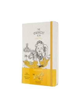 Записная книжка Moleskine Wizard of OZ средняя, Нелинованная Лев (LEWOZQP062CL) 8056420851250