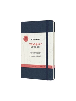 Блокнот Moleskine Вояжер медиум, Синий (VN002B39) 8058647620374