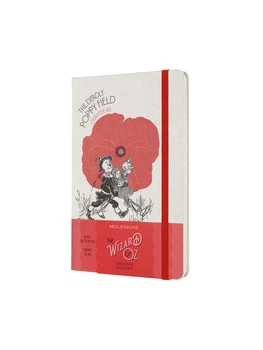 Записная книжка Moleskine Wizard of OZ средняя, Линейка Поле маков (LEWOZQP060PF) 8056420851267