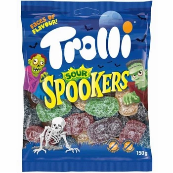 Цукерки желейні Trolli Sour Spookers - 150 g