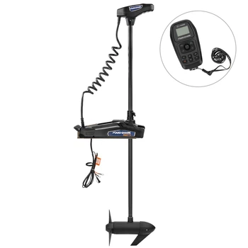 Безщітковий тролінговий мотор MAKOSHARK GPS 65Lbs 12V (SV155-60) чорний з функцією електроякоря