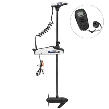 Човновий безщітковий електромотор з GPS-якорем MAKOSHARK SV155-60 W (65 Lbs, 12V)