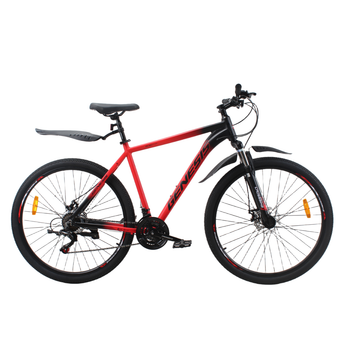 Велосипед CrossBike 29" Genesis 2026 Рама 21" black-red