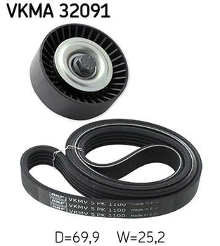 Комплект ремня SKF (VKMA32091)