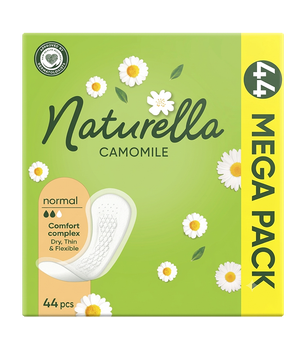 Ежедневные гигиенические прокладки Naturella Camomile Normal женские ароматизированные с экстрактом ромашки 44 шт (8006540100769)