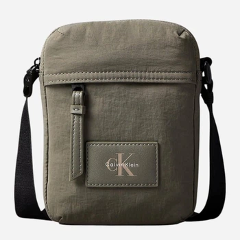 Сумка планшет через плече чоловіча Calvin Klein Reporter 776801131 Зелена (1162290552)