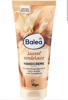 Крем для рук Balea Sweet Embrace Handcreme аромат ванілі та сандалового дерева 100 ml