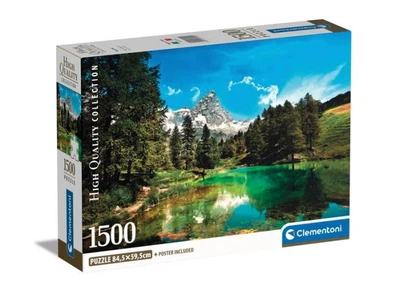 Пазл Clementoni High Quality Collection: Голубое озеро, Хорватия (High Quality Collection - Blue Lake Puzzle - 1500 pcs.), 1500 эл. (31720)
