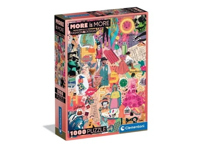 Пазл Clementoni More is More: Модний показ (More Is More - Fashion & Design Puzzle - 1000 pcs.), 1000 ел. (37071)