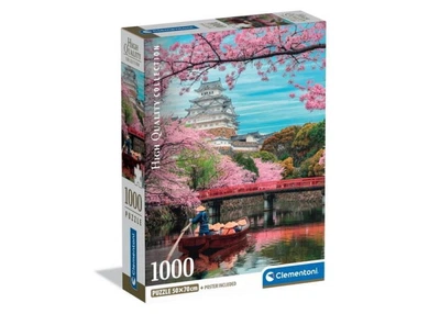 Пазл Clementoni High Quality Collection: Замок Химедзи весной, Япония (High Quality Collection - Himeji Castle In Spring Puzzle - 1000 pcs.), 1000 эл. (39982)
