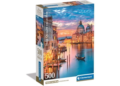 Пазл Clementoni High Quality Collection: Город на воде, Венеция, Италия (High Quality Collection - Lighting Venice Puzzle - 500 pcs.), 500 эл. (35542)