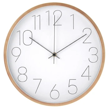 Zegar ścienny Excellent Houseware 30 cm biały 568202 (8721037038232)