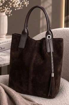 Сумка шопер для ноутбука жіноча з натуральної шкіри ARTiS Bags коричнева (Арт. 970 202-4619)