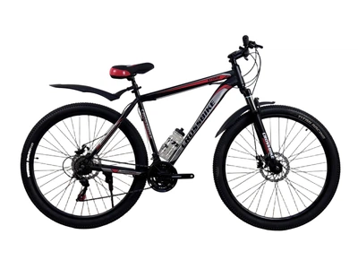 Велосипед CrossBike Storm 29" 21" Чорний-Червоний