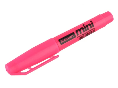 Текстовыделитель "Luxor" "Mini" 1-3,5mm розовый (10 шт в упак) AToys (4004_)