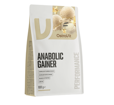 Гейнер Anabolic Gainer OstroVit 1000 грам смак Ваніль