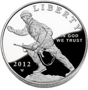 Колекційна срібна монета “Liberty – Піхотинець” PROOF 26,73 г 2012 рік