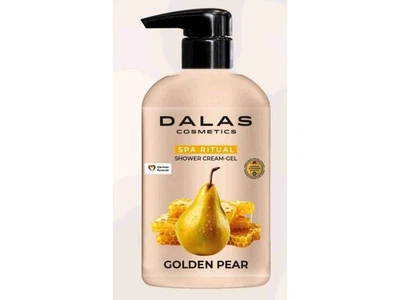 Крем-гель для душу DALAS 550мл GOLDEN PEAR
