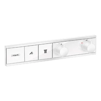 Змішувач для душу HANSGROHE RAINSELECT 15380700, білий, прихований монтаж