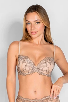 Бюстгальтер с уплотнённой чашкой Anabel Arto 90C Бежевый-04 (155678)