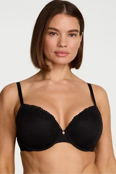 Бюстгальтер push-up Victoria's Secret 85B Чорний (157173)
