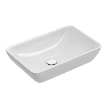 Умивальник VILLEROY & BOCH VENTICELLO 41135501, білий/глянсовий, накладний, 55 см