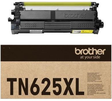 Картридж лазерний Brother TN-625XLY Жовтий (TN-625XLY)