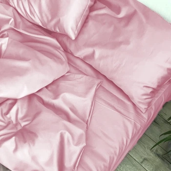 Простирадло Satin Light Pro 10-003 Pink 110*160