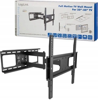 Настенный кронштейн для телевизора LogiLink BP0015 черный (BP0015)