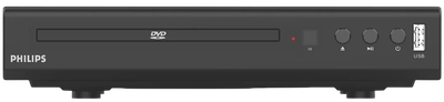 DVD-плеєр Philips 2000 Series TAEP200/12 HDMI USB 2.0 Чорний (Phil-TAEP200/12)